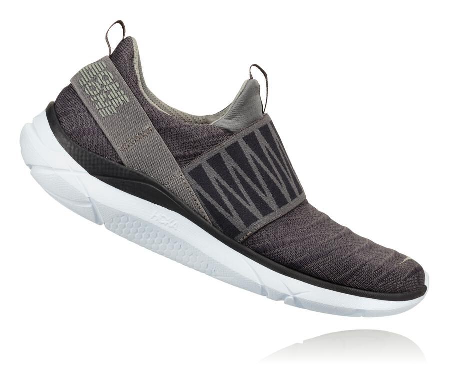 Tenis Hoka One One Mujer Grises - Hupana Slip - THQR08396